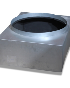 Transition isolated from AM K1 onto 1 x tube GRP 650